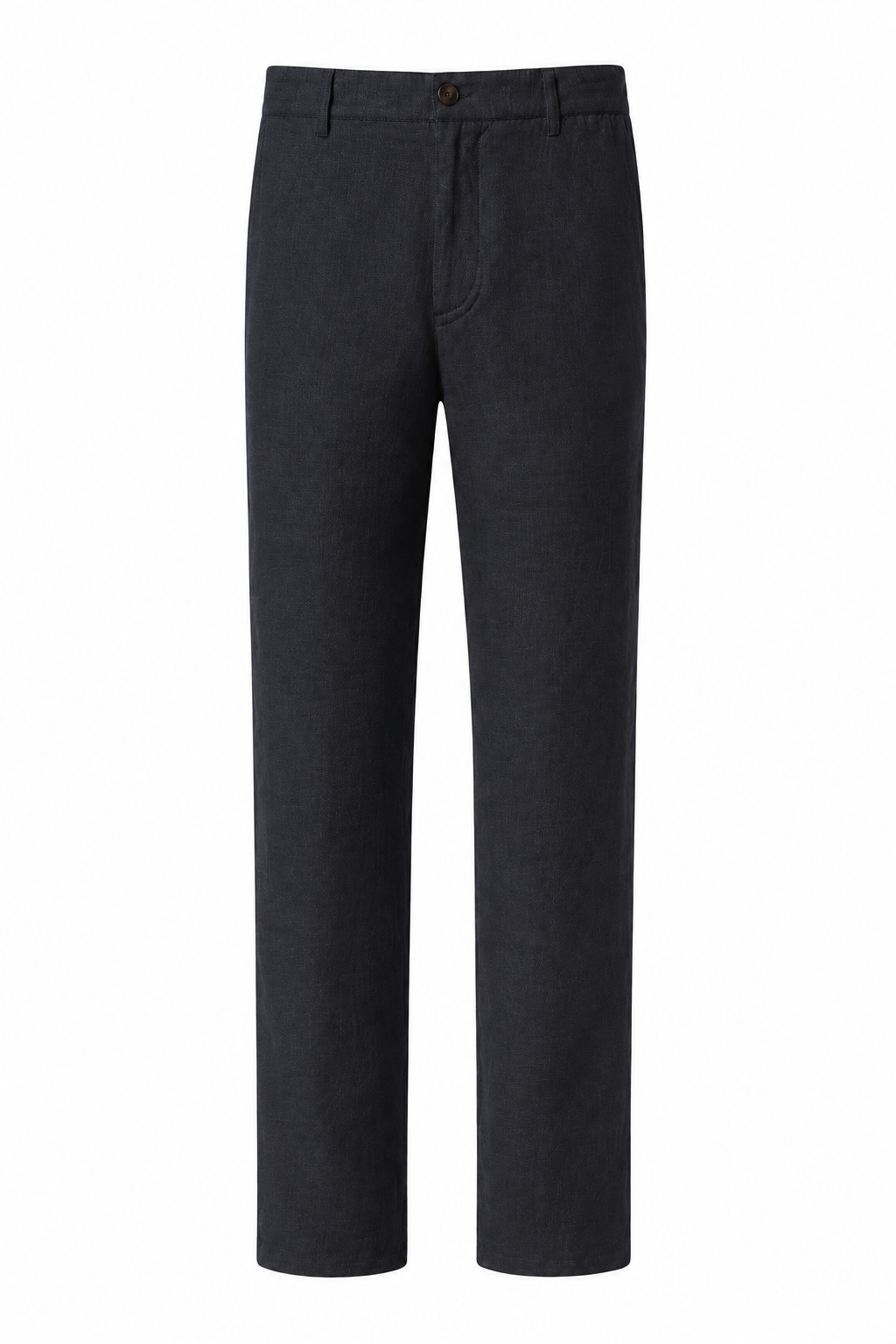 DARK GREY ETHIWIN LINEN TROUSERS