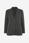 DARK GREY HEMP HOJA BLAZER