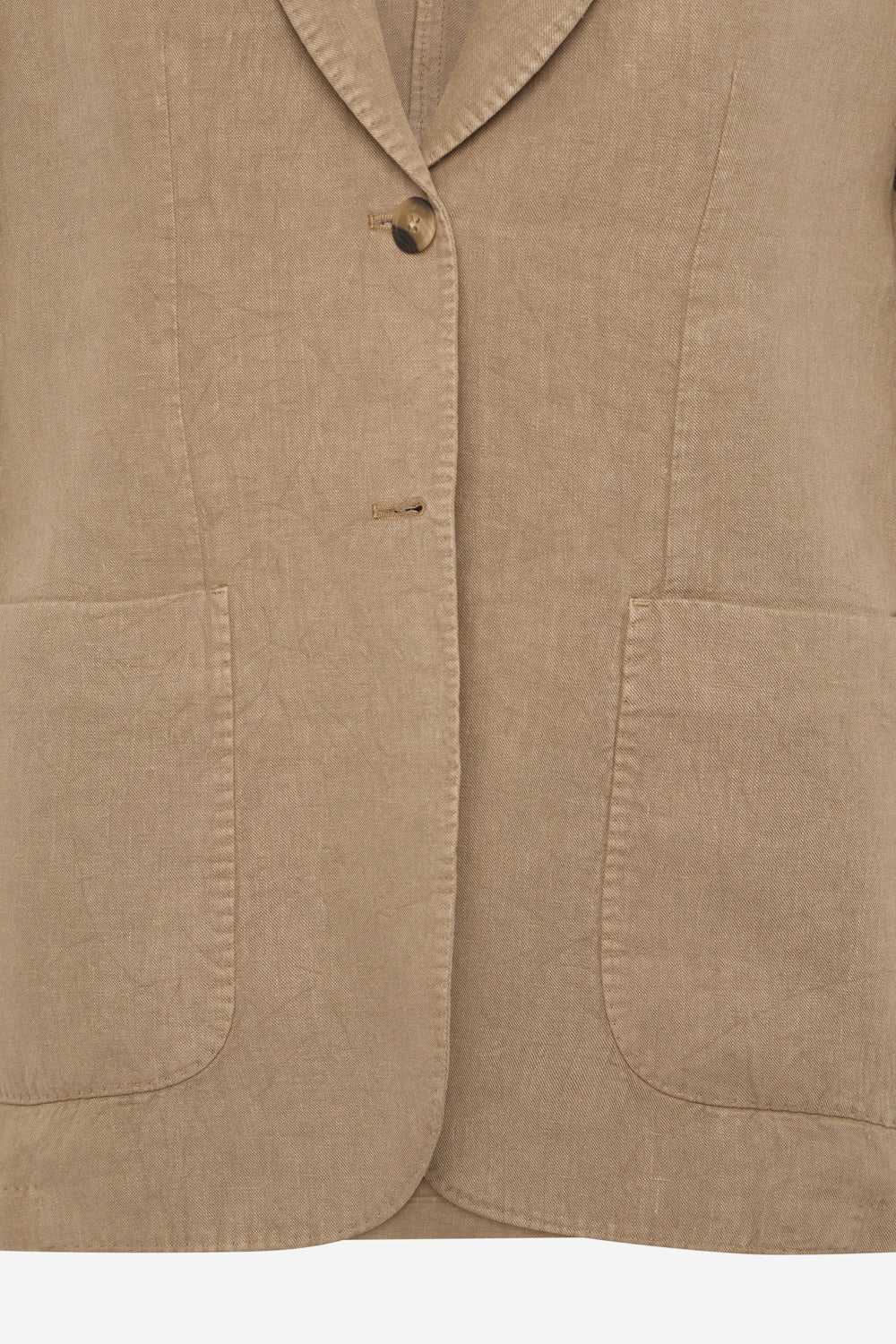 BEIGE HEMP HOJA BLAZER