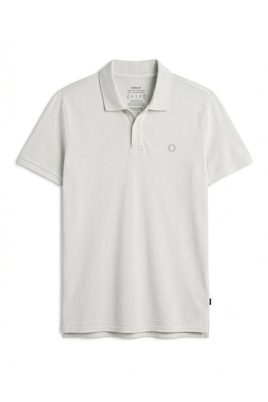 POLO PIQUÉ TEDAN GRIS CLAIR