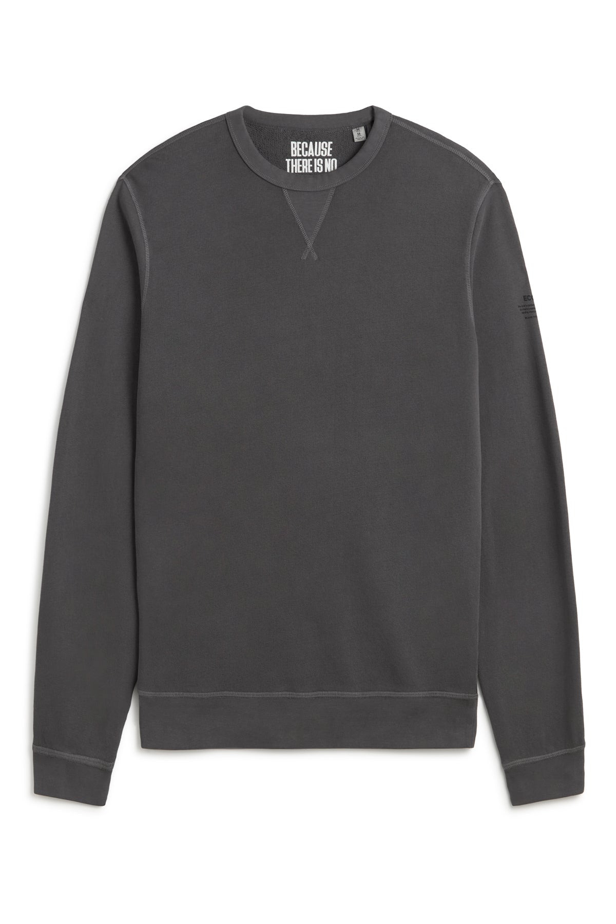 SWEATSHIRT GOLA DUNKELGRAU