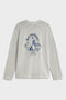 HELLGRAUES LANGARM-T-SHIRT MON