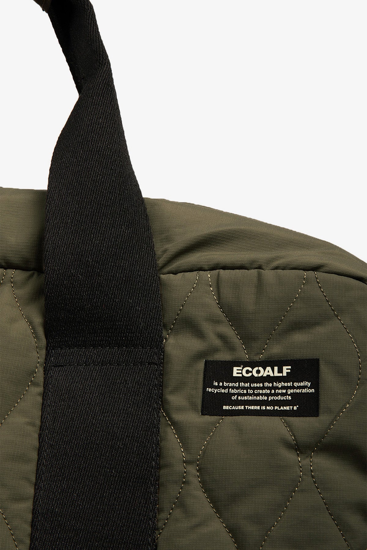 SAC DUFFLE FLOCK VERT FONCÉ