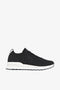 BASKETS EN MAILLE CONDE KNIT NOIRES