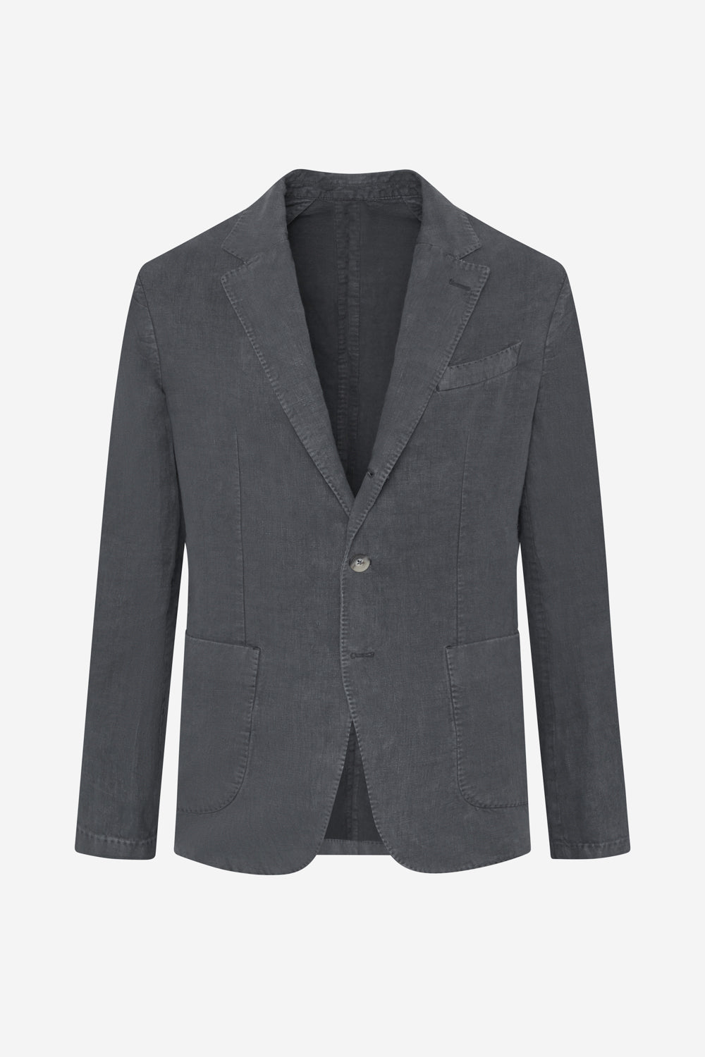 LAPO BLAZER IN DARK GREY HEMP