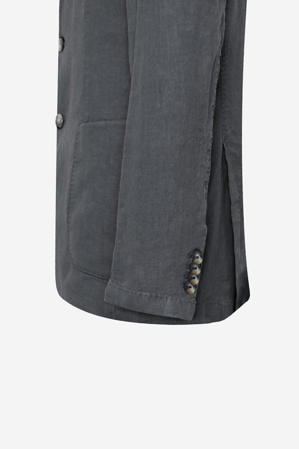 BLAZER LAPO CAÑAMO GRIS OSCURO