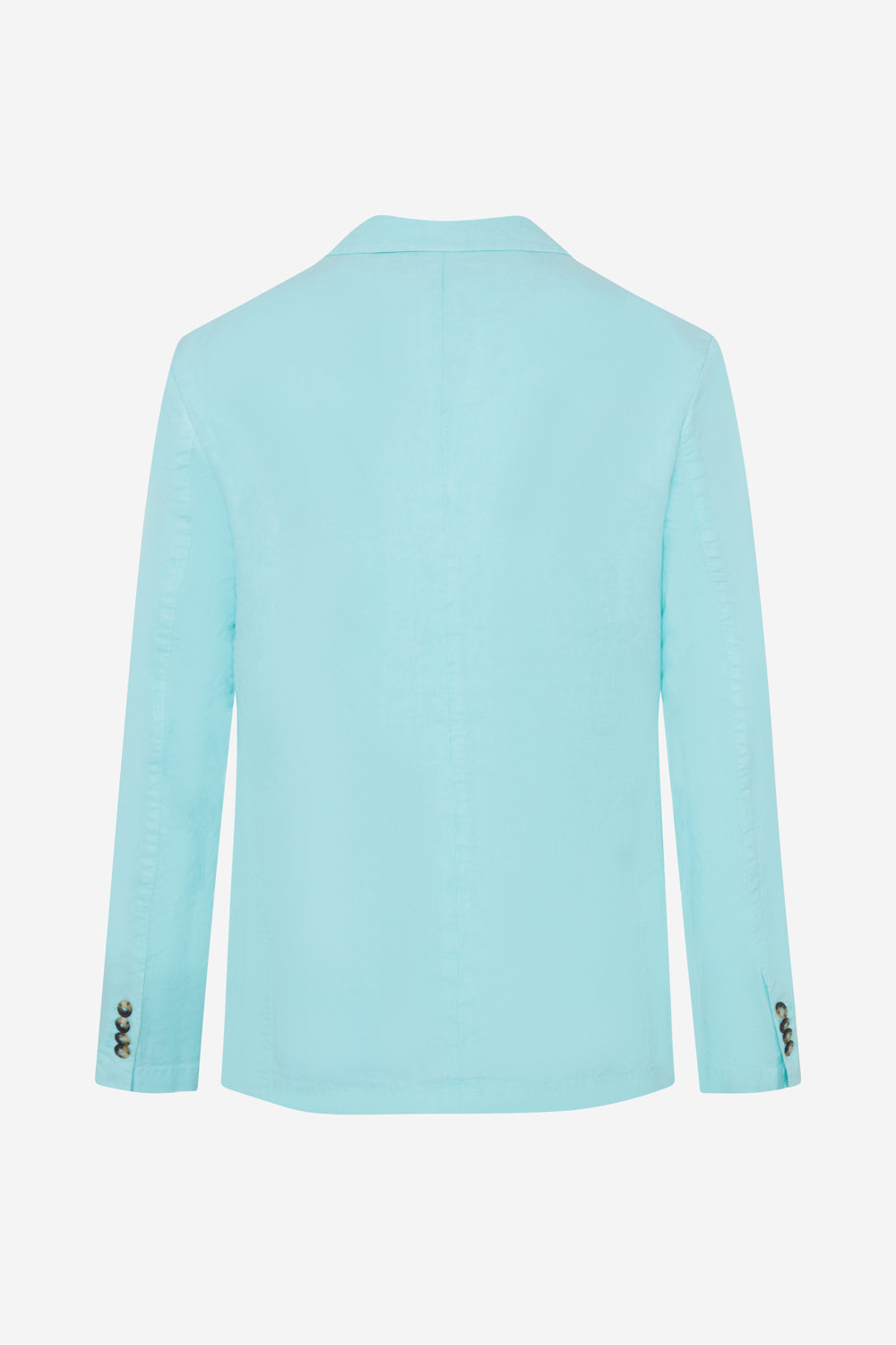BLAZER LAPO EN CHANVRE TURQUOISE