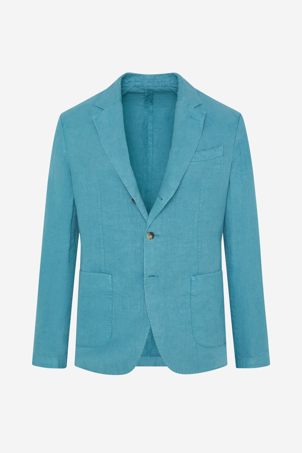 LAPO BLAZER IN AQUA GREEN HEMP