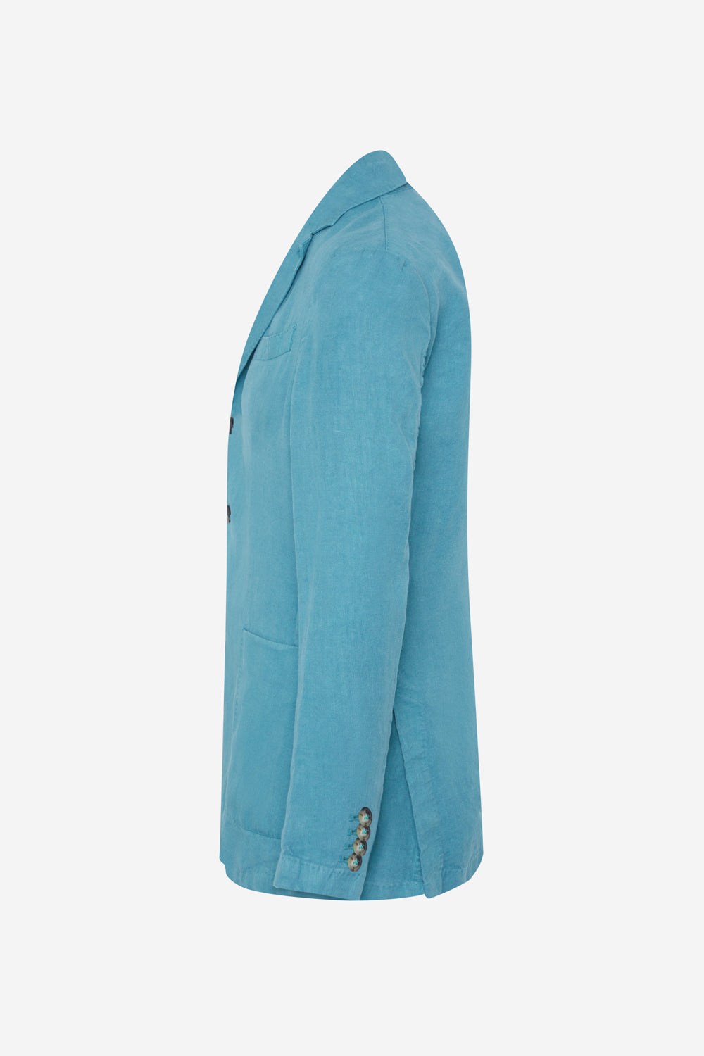 LAPO BLAZER IN AQUA GREEN HEMP