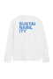 LANGÄRMELIGES T-SHIRT SUSTANO WEISS
