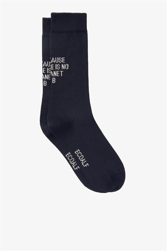 NAVY BLUE UNISEX BROAD SOCKS