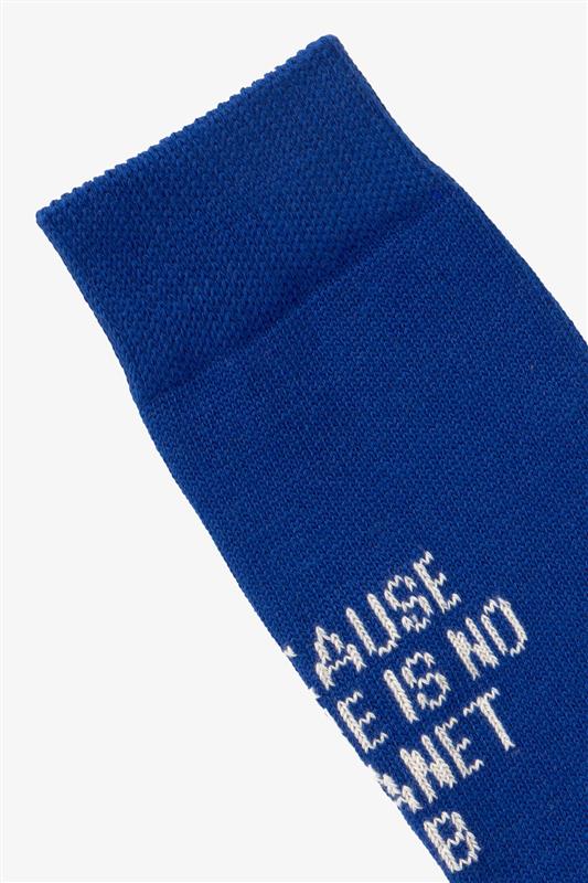 CHAUSSETTES BROAD BLEUES UNISEXES
