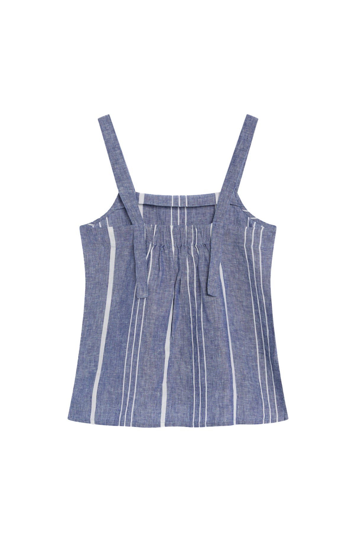 CAMISA DE RAYAS ARIA AZUL