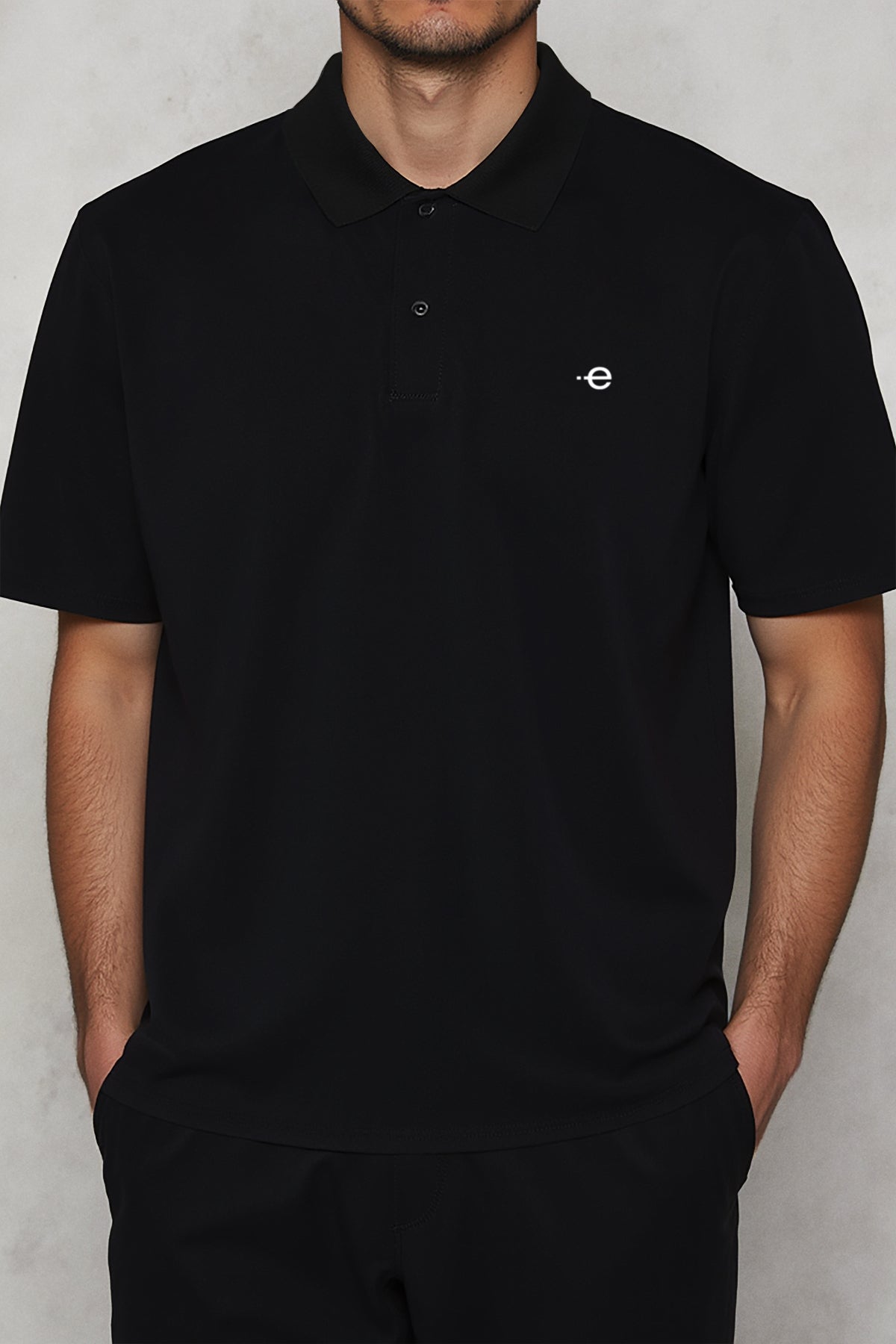 JONES POLO BLACK