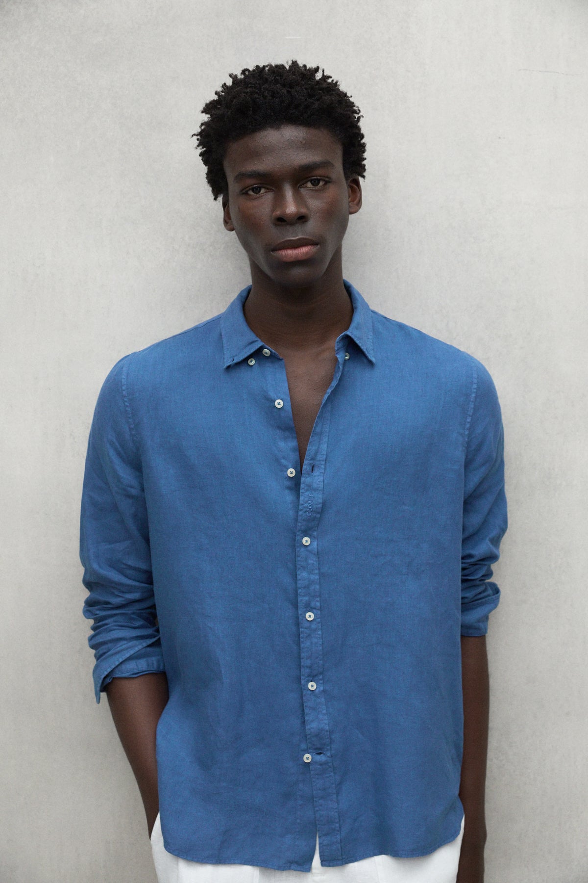 CHEMISE MALIBU BLEU 