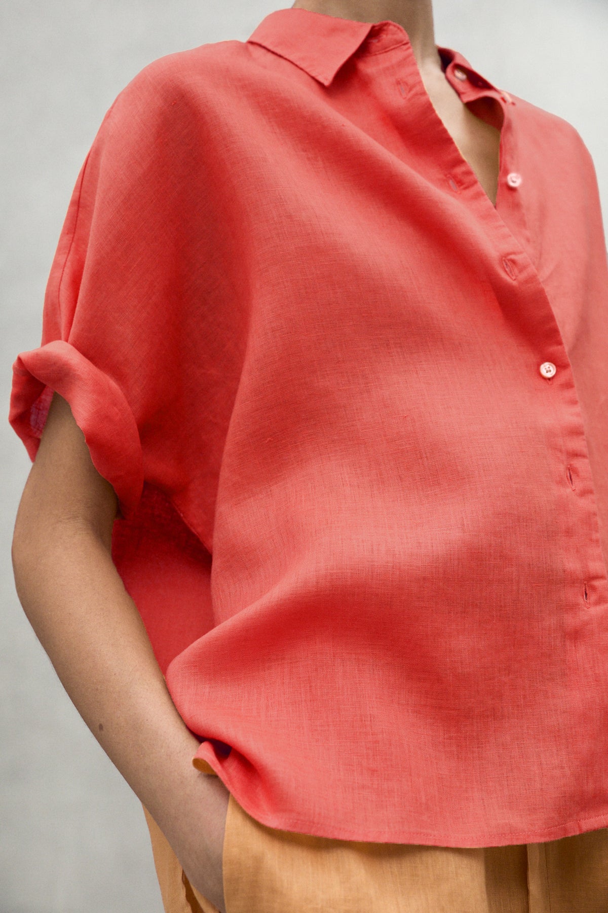 ORANGE MELANIA SHIRT