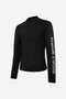 NUSA LYCRA SURF T-SHIRT BLACK