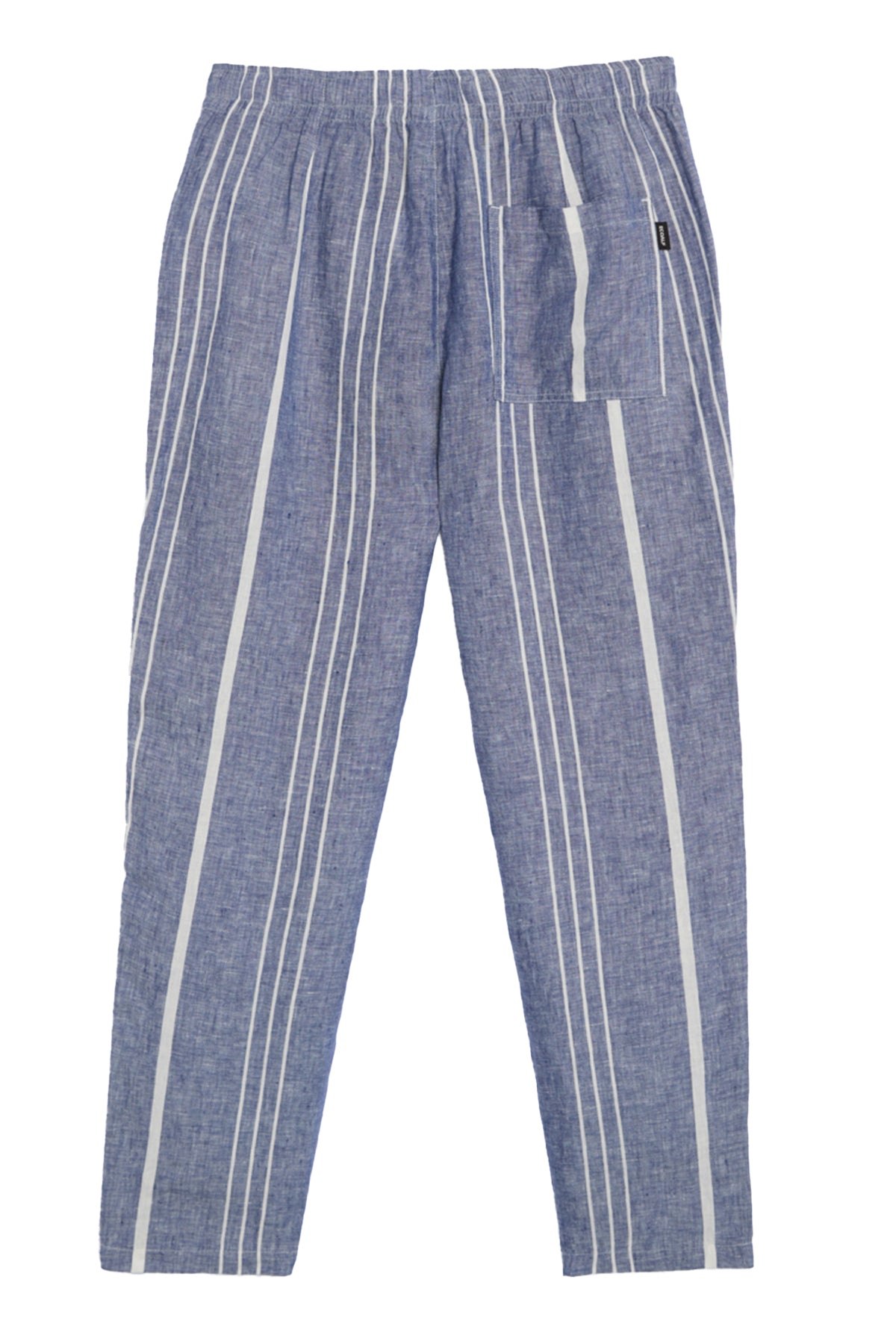 PANTALONI A RIGHE GINA BLU