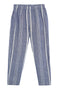 PANTALONES DE RAYAS GINA AZUL