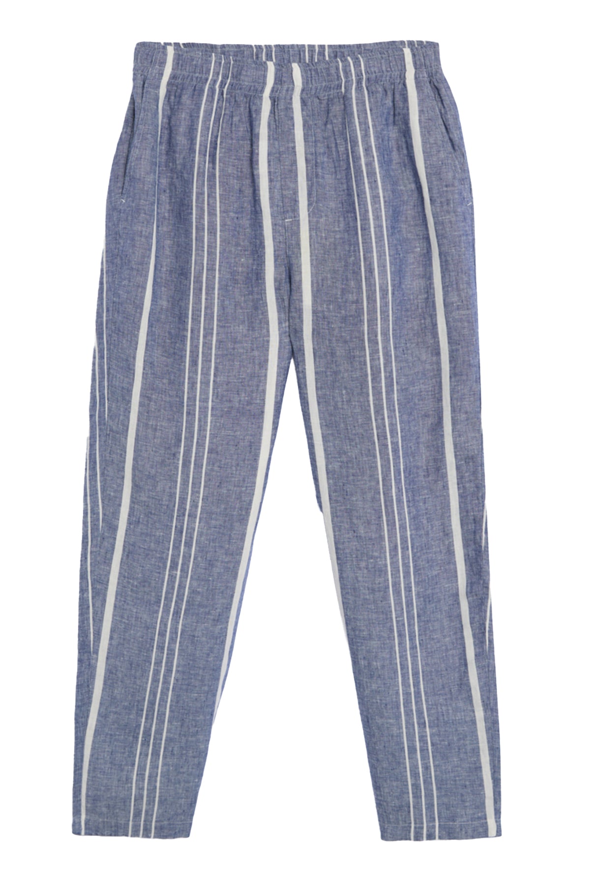 PANTALONES DE RAYAS GINA AZUL