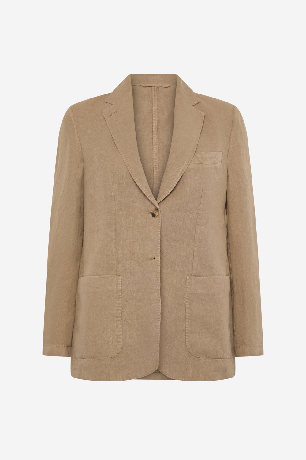 BEIGE HEMP HOJA BLAZER