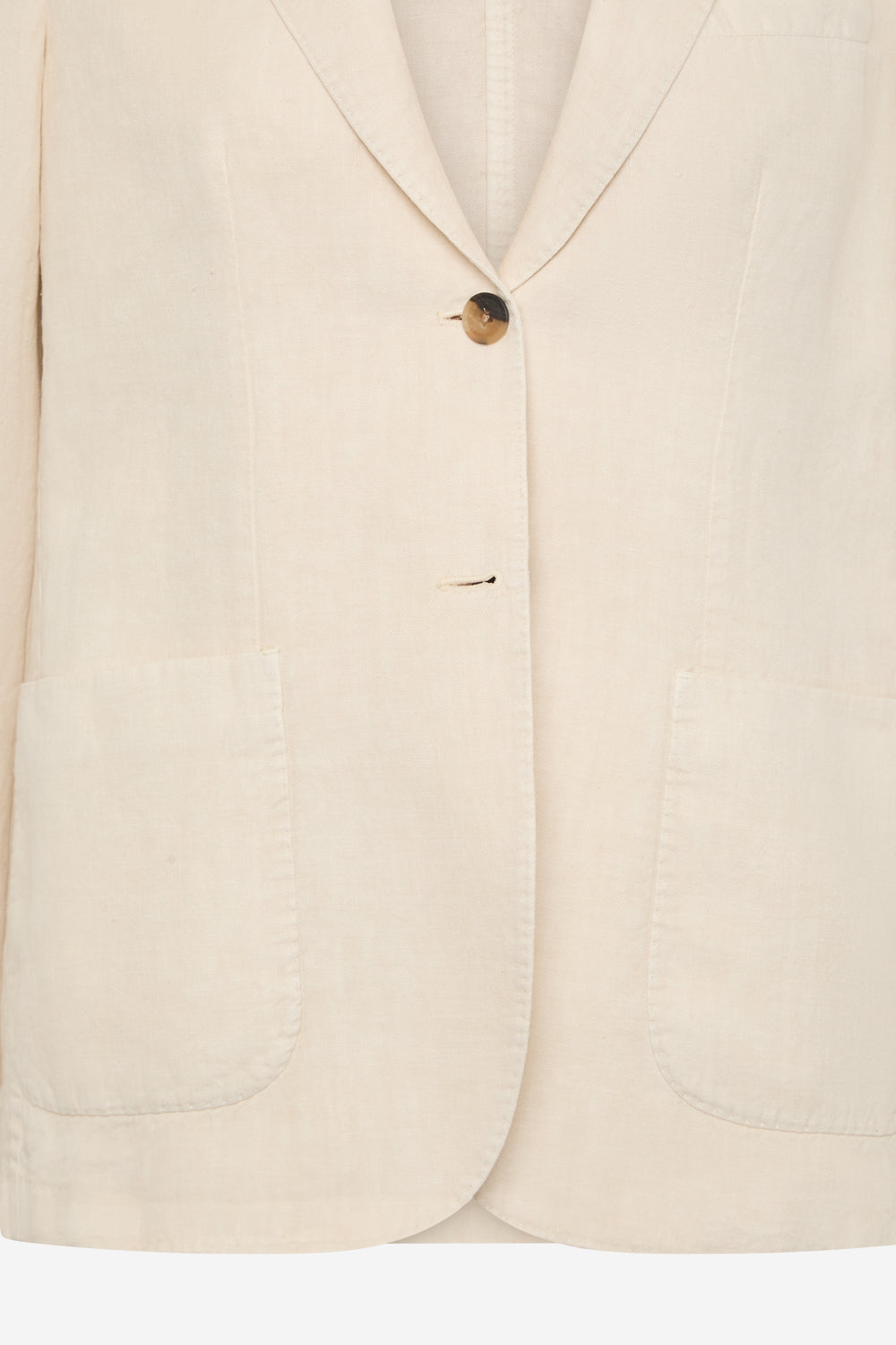 BLAZER HOJA CÁÑAMO BLANCA