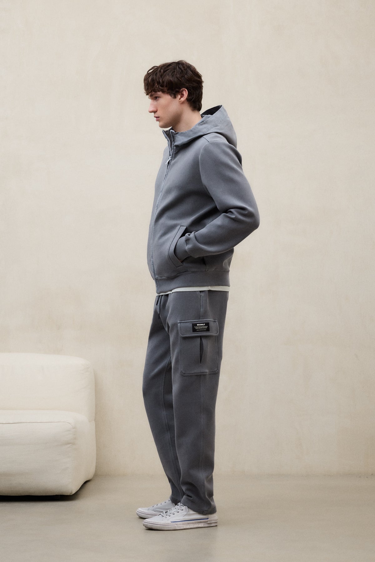 SUDADERA DE NEOPRENO DYLAN GRIS OSCURO