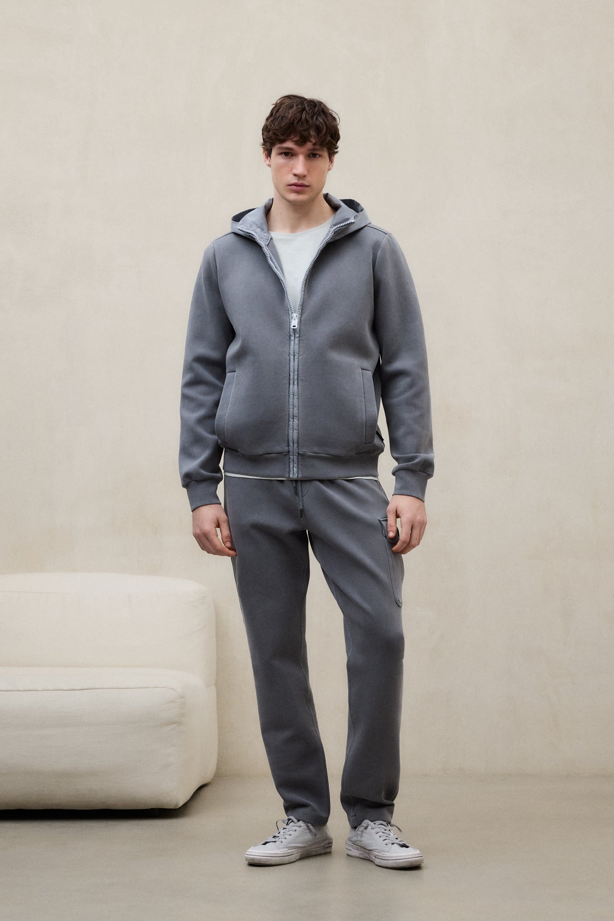 SUDADERA DE NEOPRENO DYLAN GRIS OSCURO