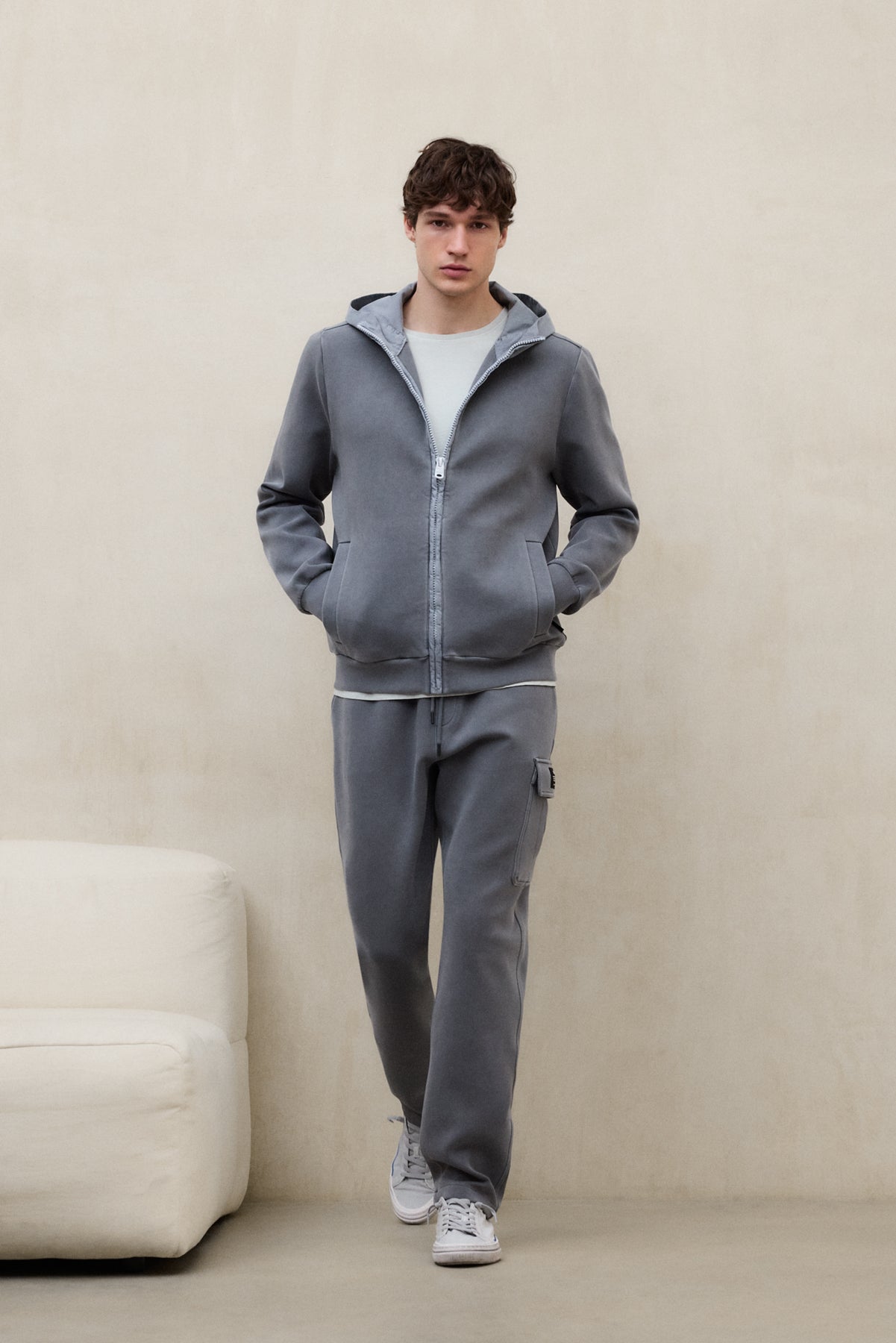 SUDADERA DE NEOPRENO DYLAN GRIS OSCURO