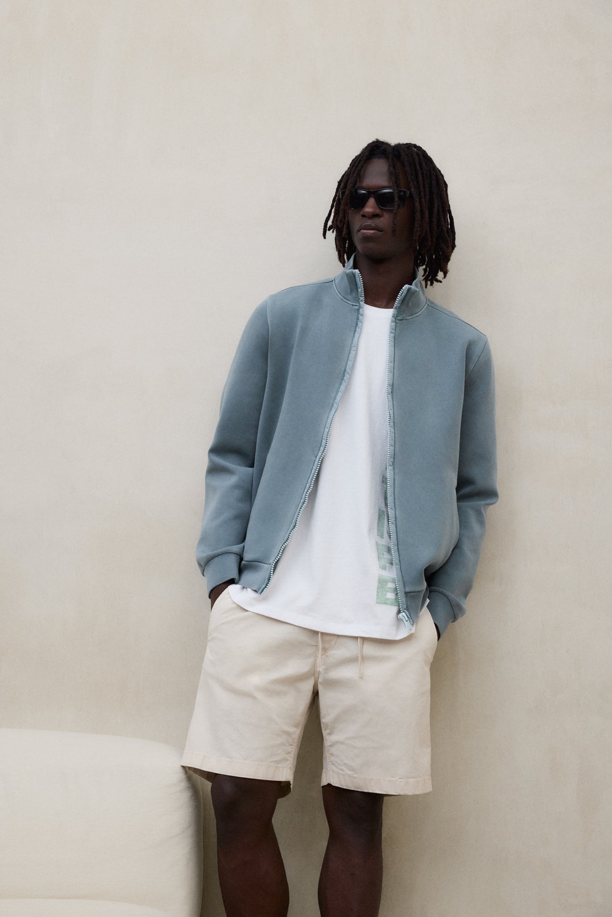 GUS GREEN NEOPRENE JACKET