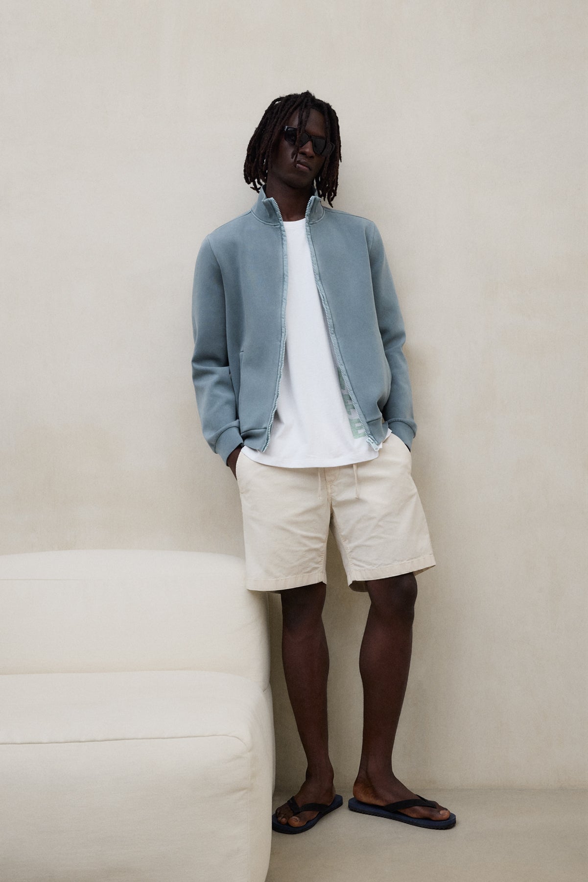 GUS GREEN NEOPRENE JACKET