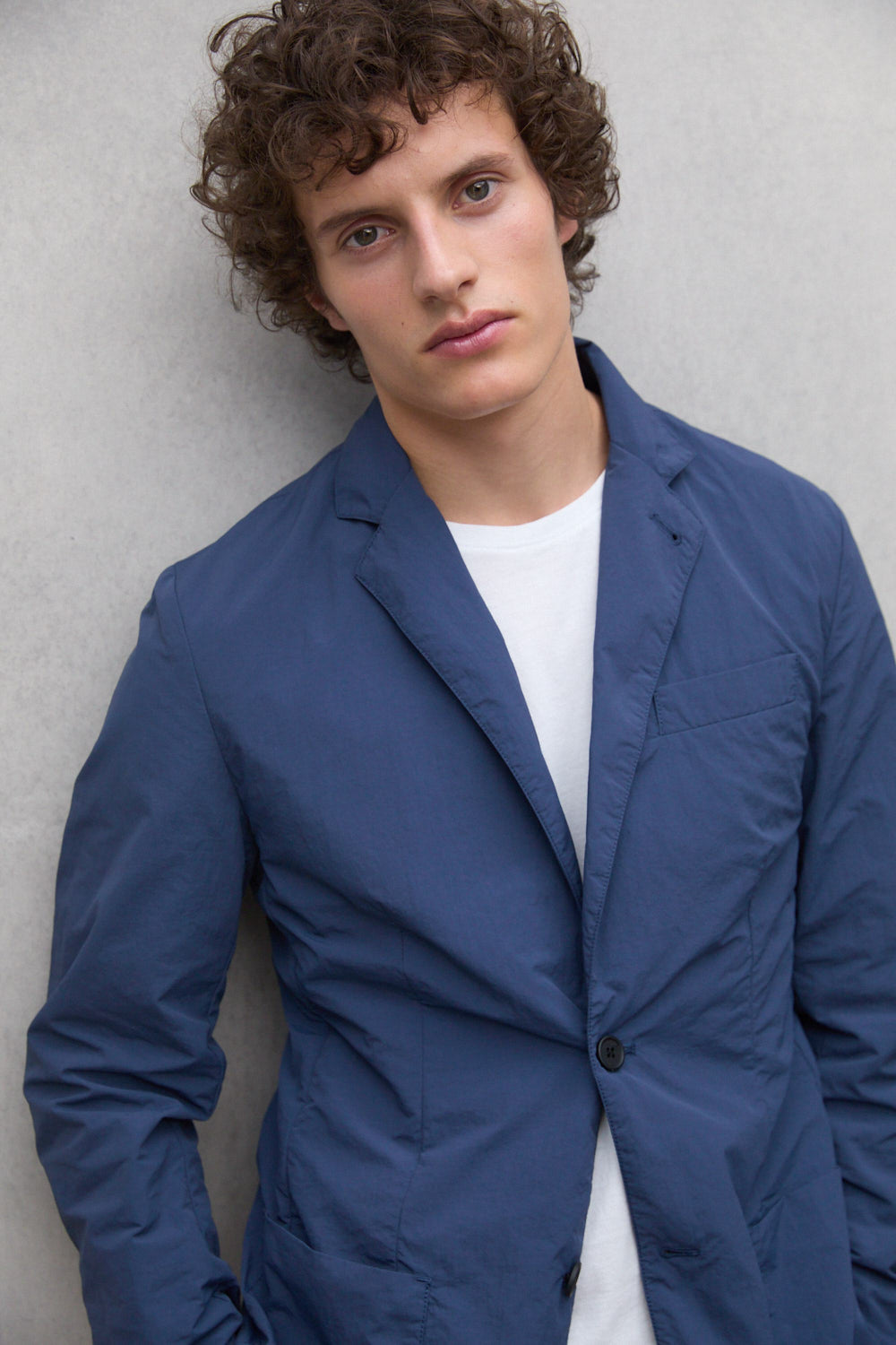 NAVY BLUE ANETO JACKET
