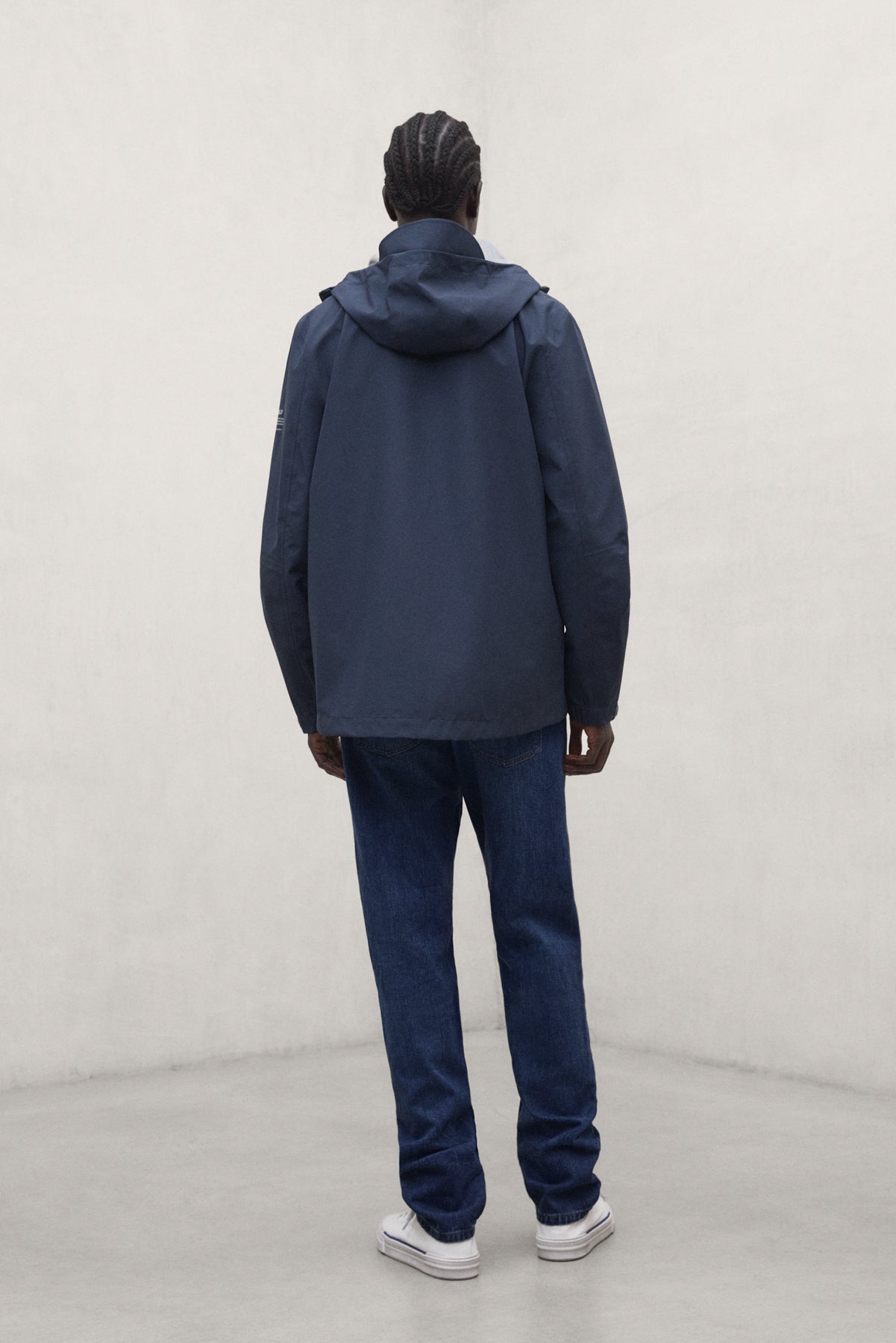 NAVY BLUE DILUVIO JACKET
