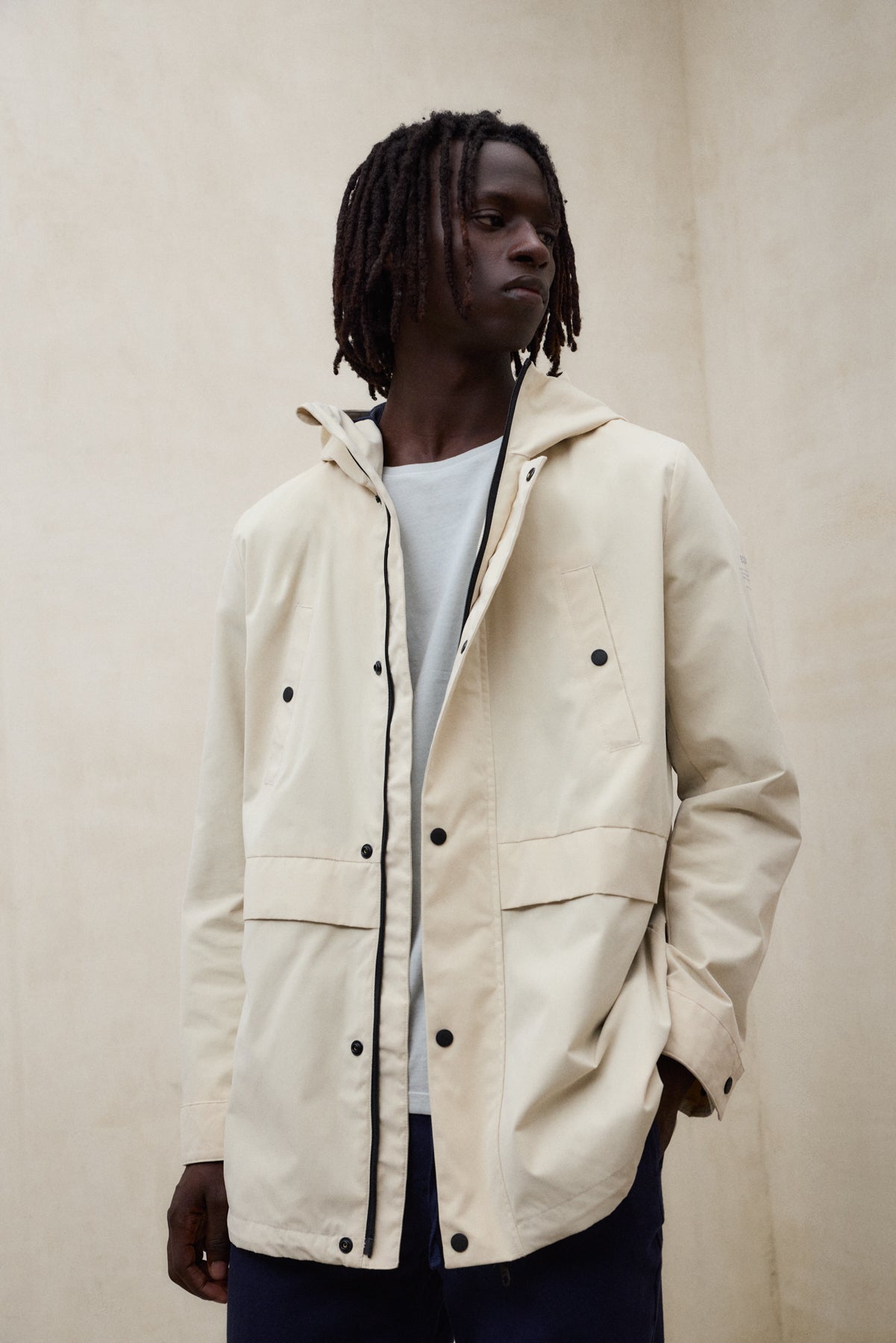 BEIGE GAB JACKET