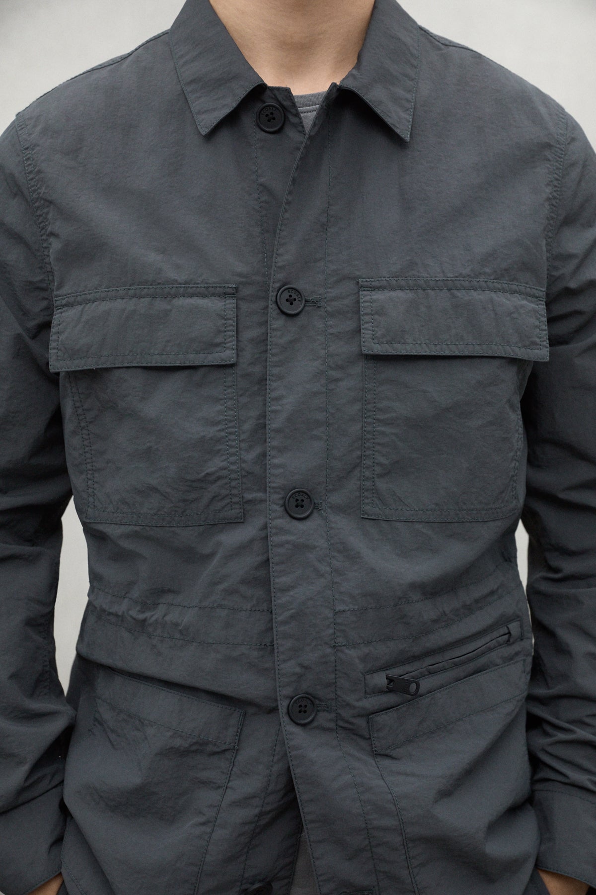 JACKE KAMET DUNKELGRAU