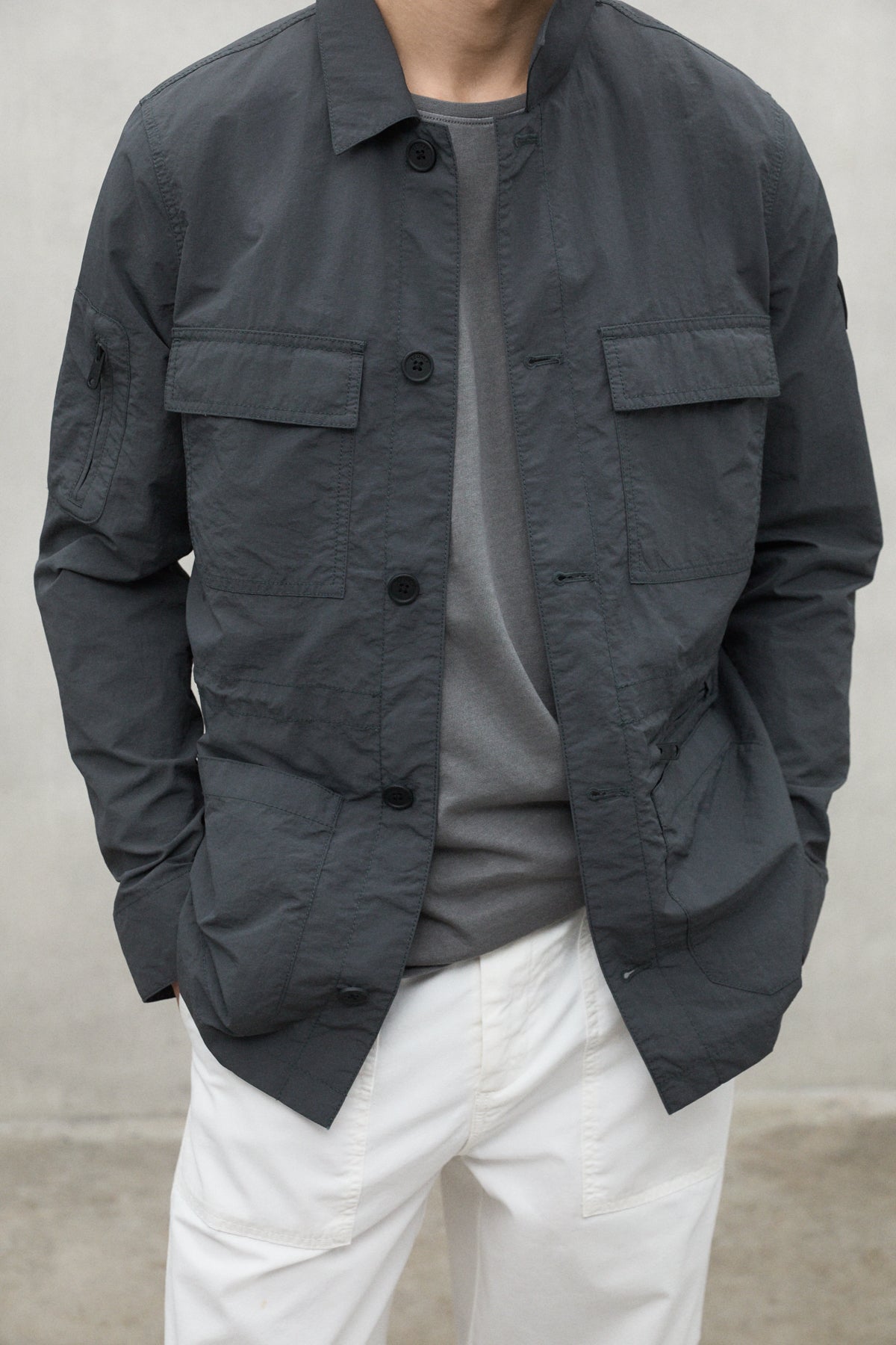 JACKE KAMET DUNKELGRAU
