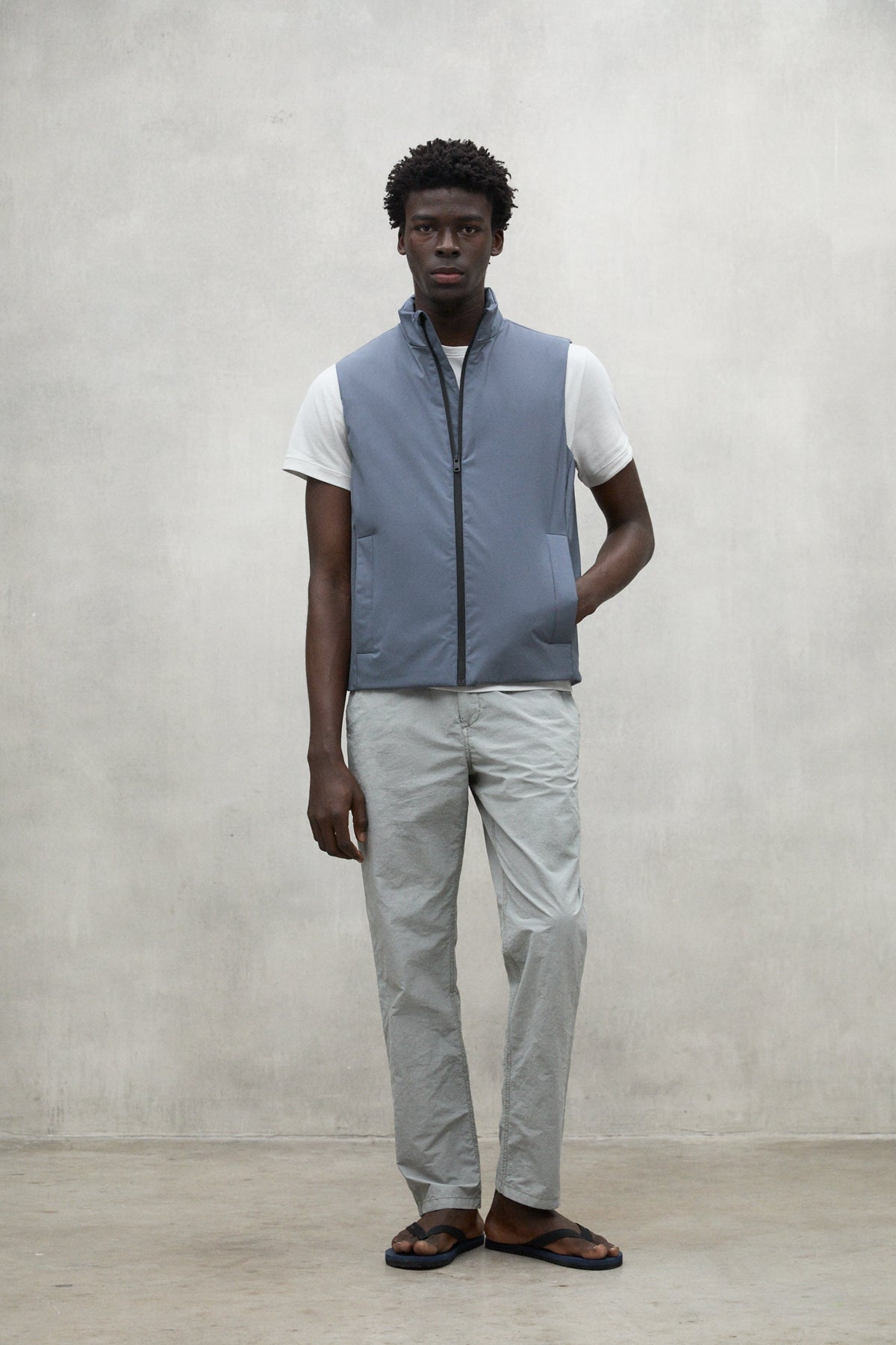 GILET TEIDE GRIS
