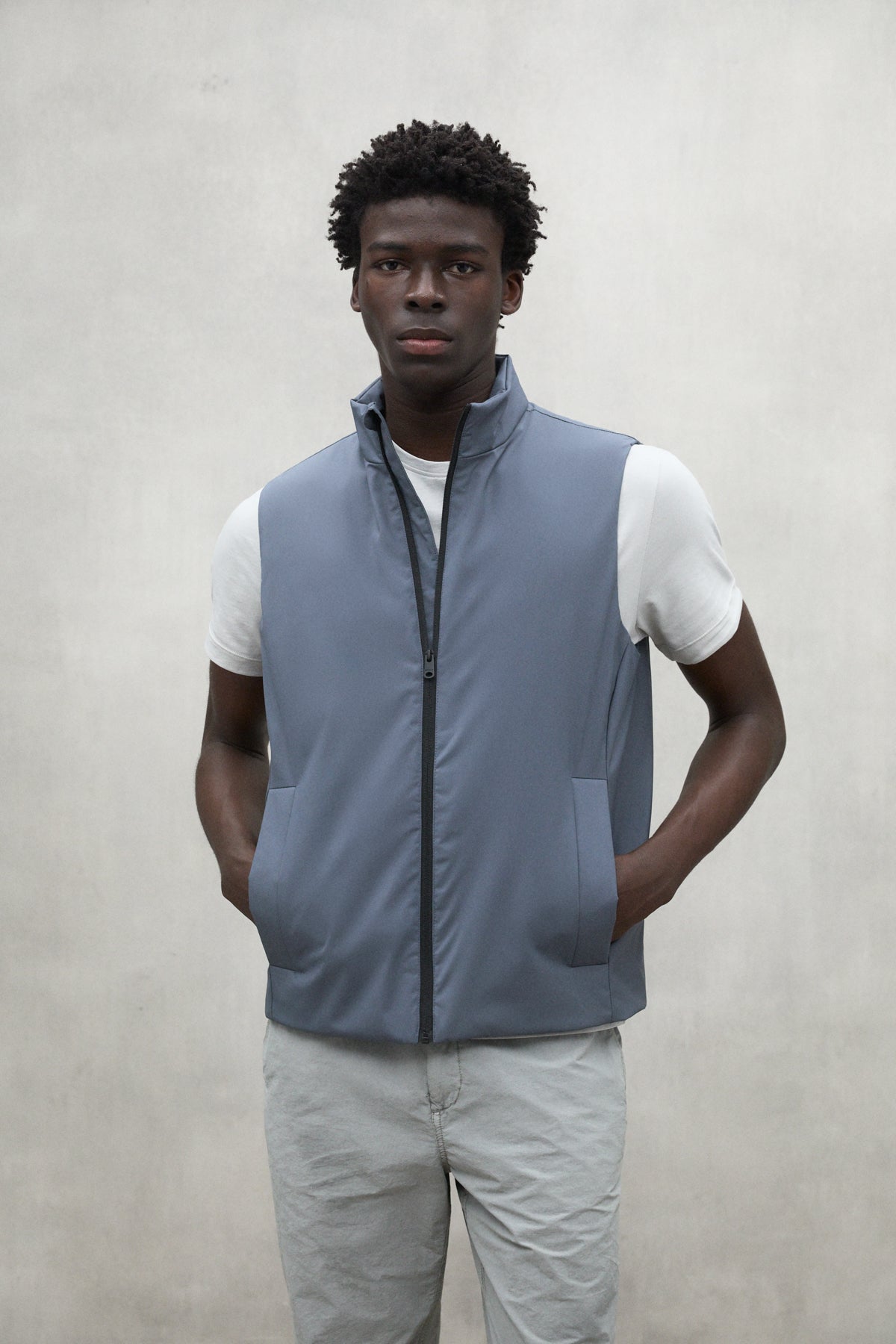 GILET TEIDE GRIS