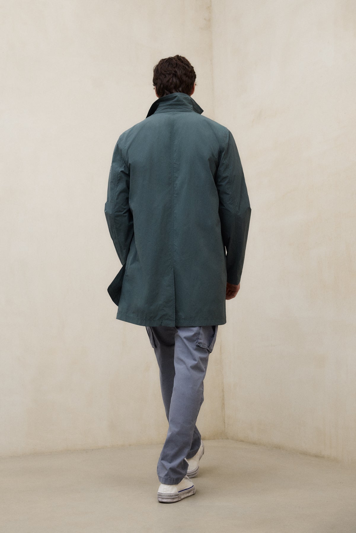 GABARDINA PACKABLE VESTAL VERDE