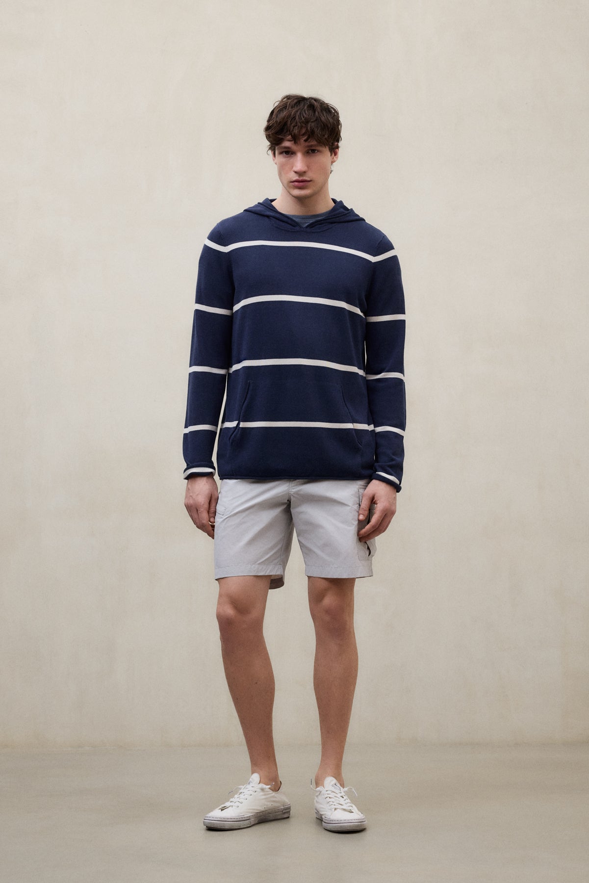MAGLIONE CANOA BLU NAVY