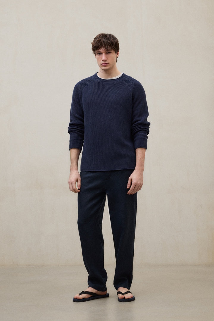PULLOVER FAURE MARINEBLAU