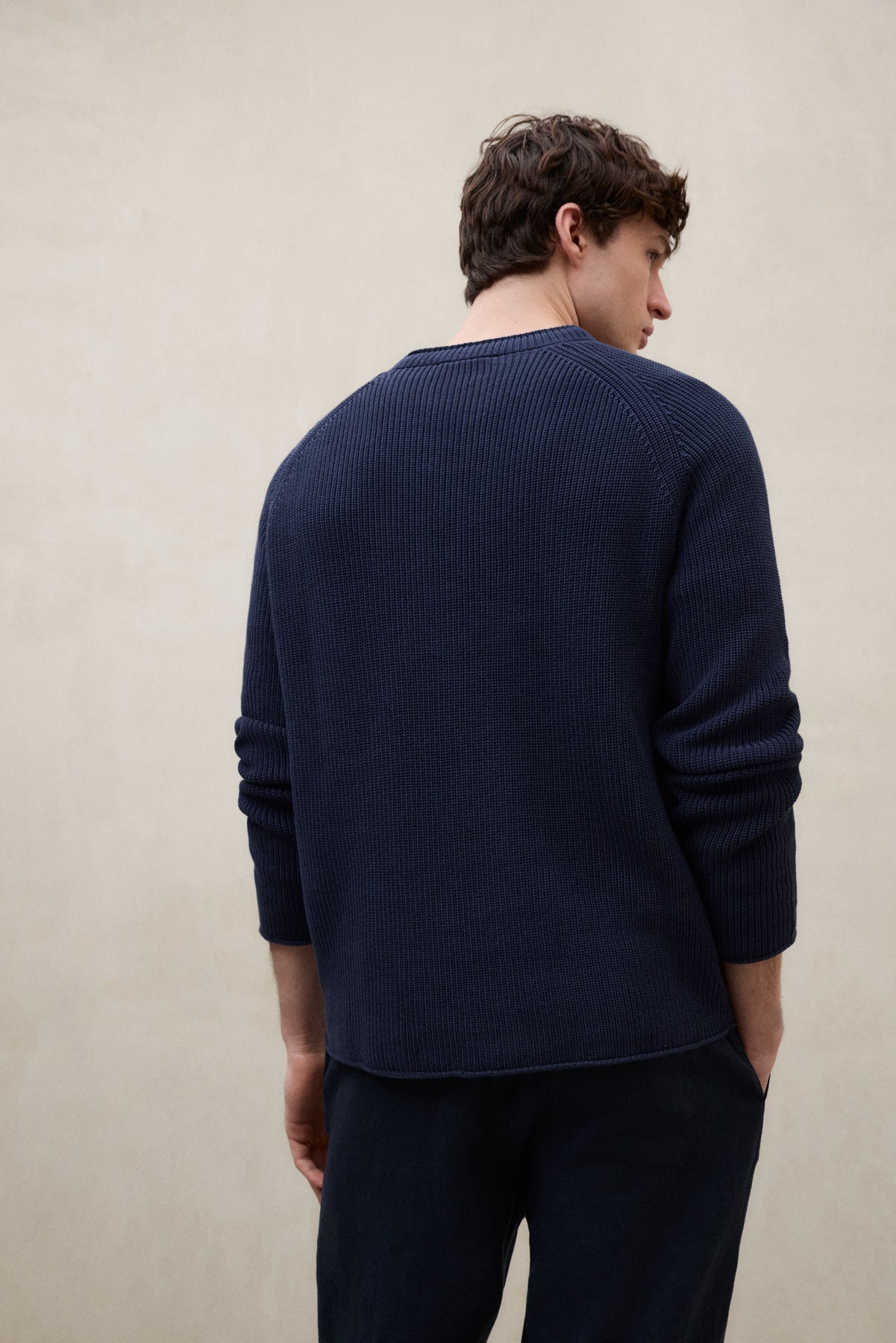 PULLOVER FAURE MARINEBLAU