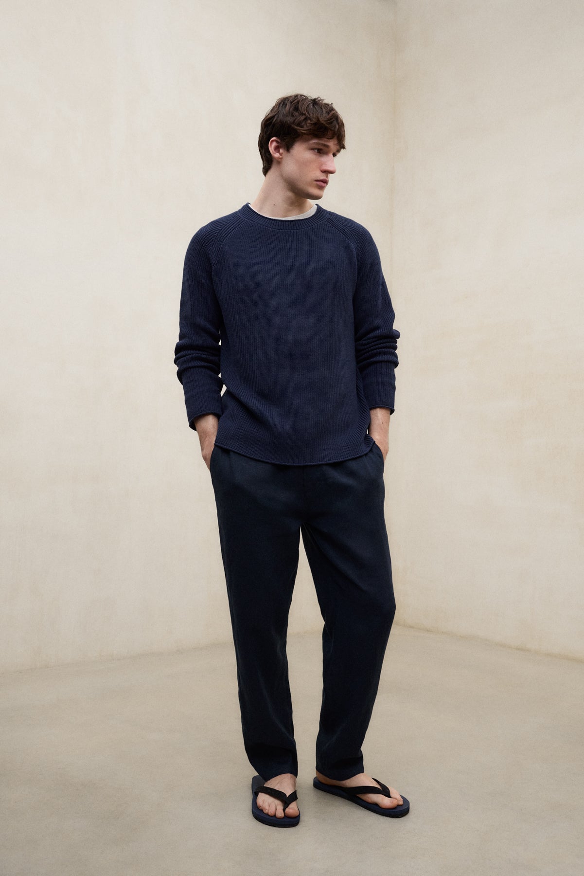 PULLOVER FAURE MARINEBLAU