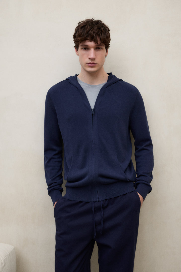 PULLOVER KIRKIA MARINEBLAU