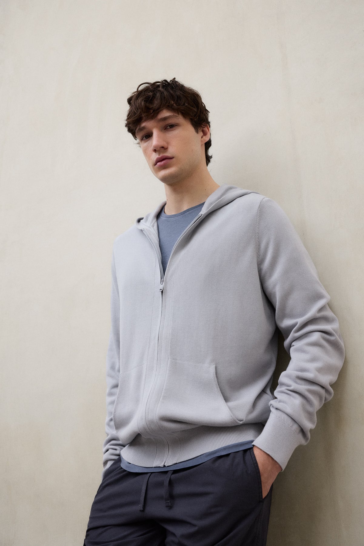 PULLOVER KIRKIA GRAU