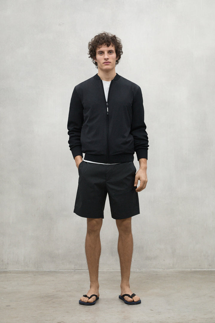 CHAQUETA DE PUNTO KOBUS NEGRA