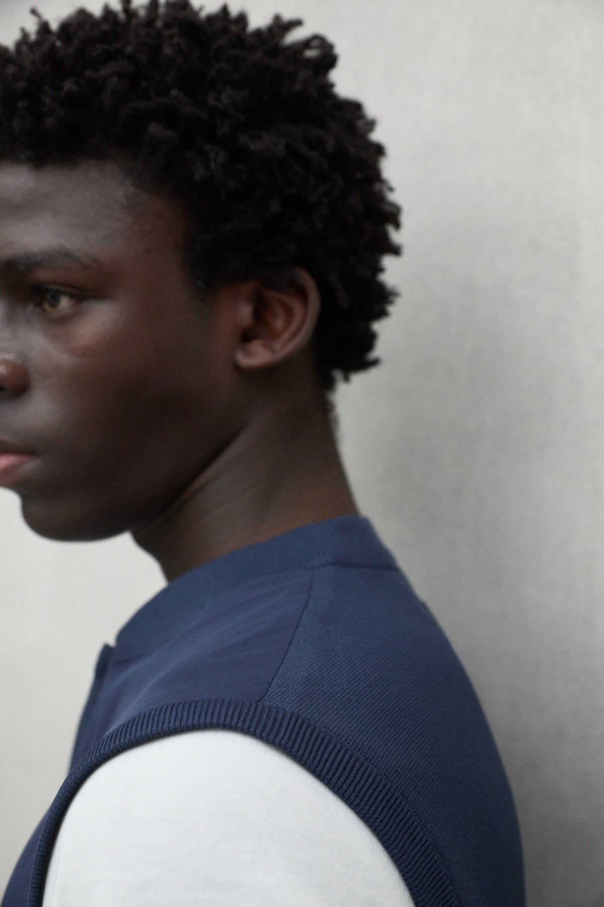 STRICKWESTE KOBUS DUNKELBLAU