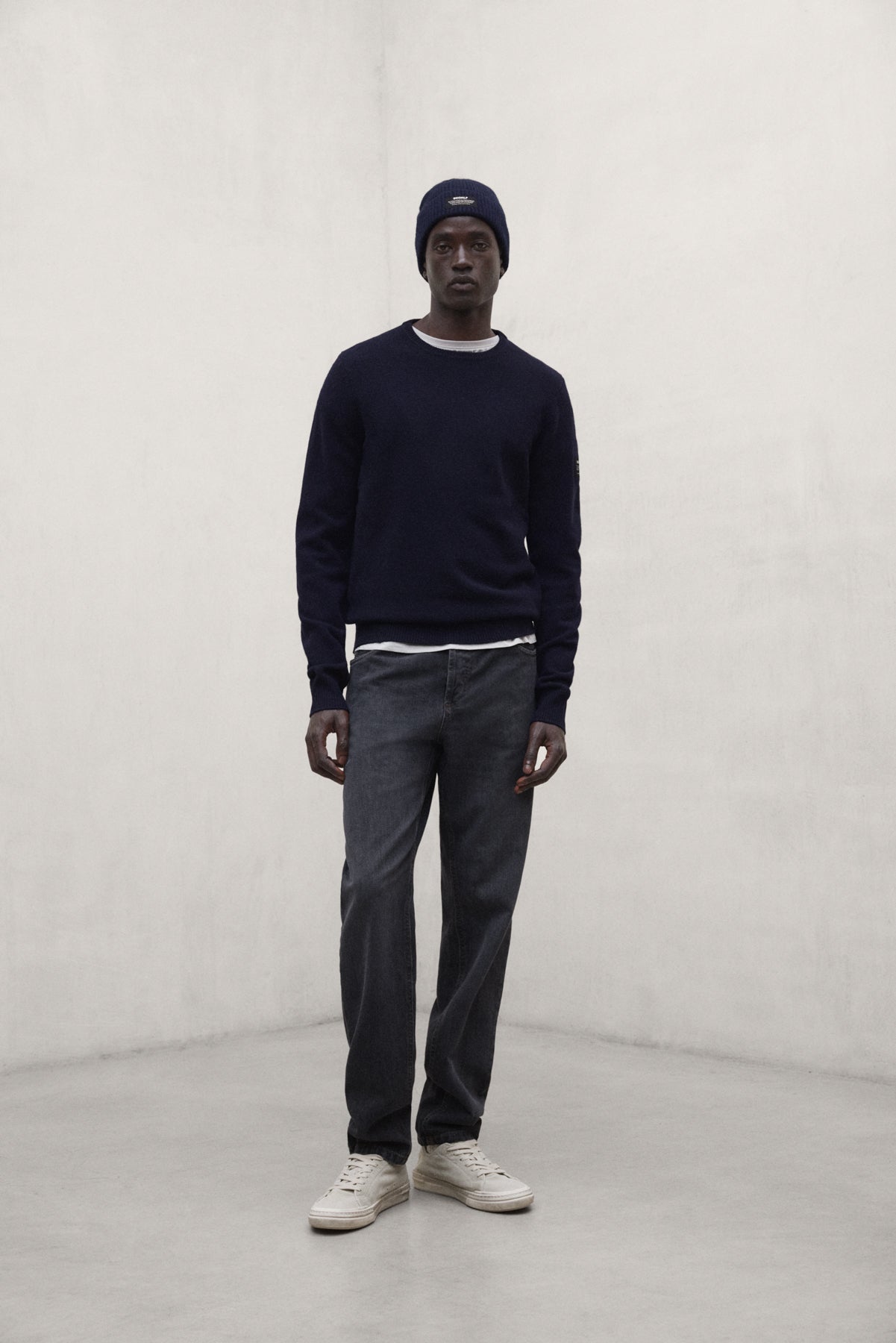 MAGLIONE LAGUNA BLU NAVY CON ETICHETTA