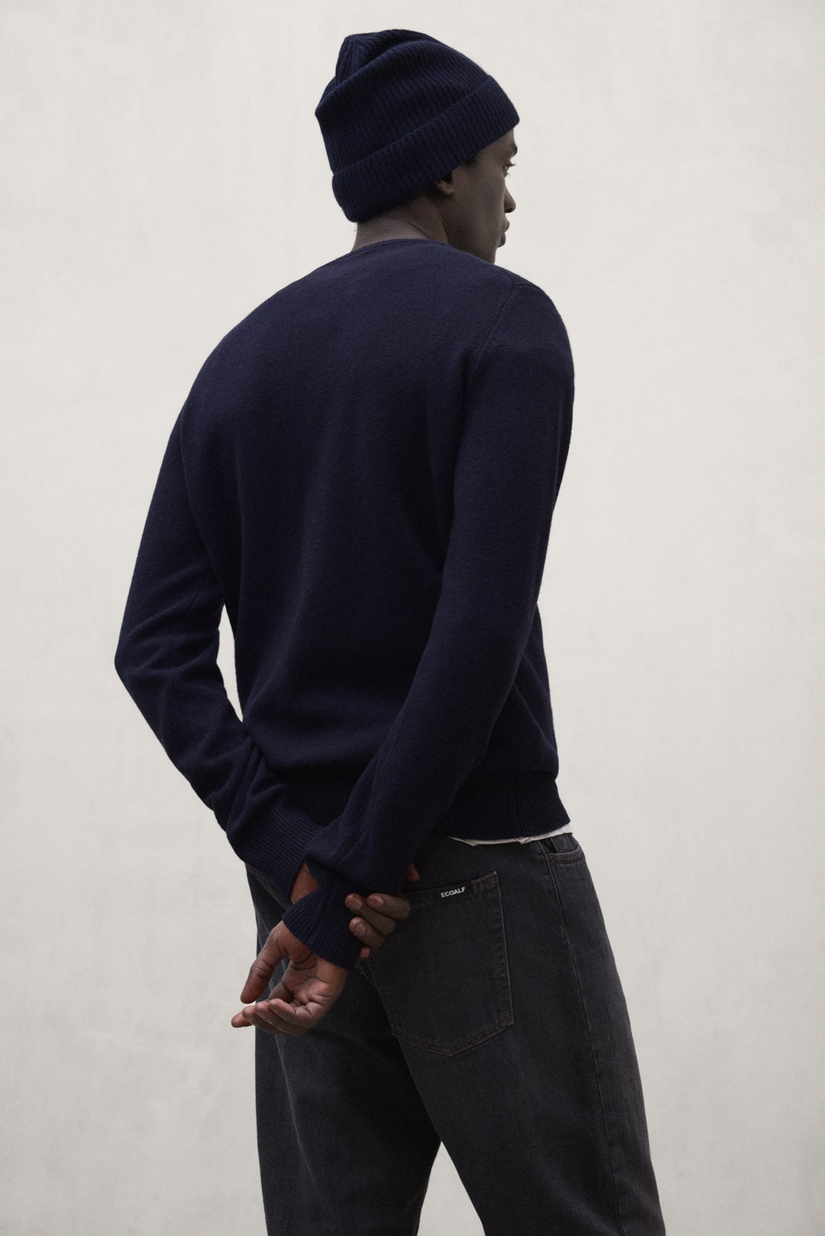 MAGLIONE LAGUNA BLU NAVY CON ETICHETTA