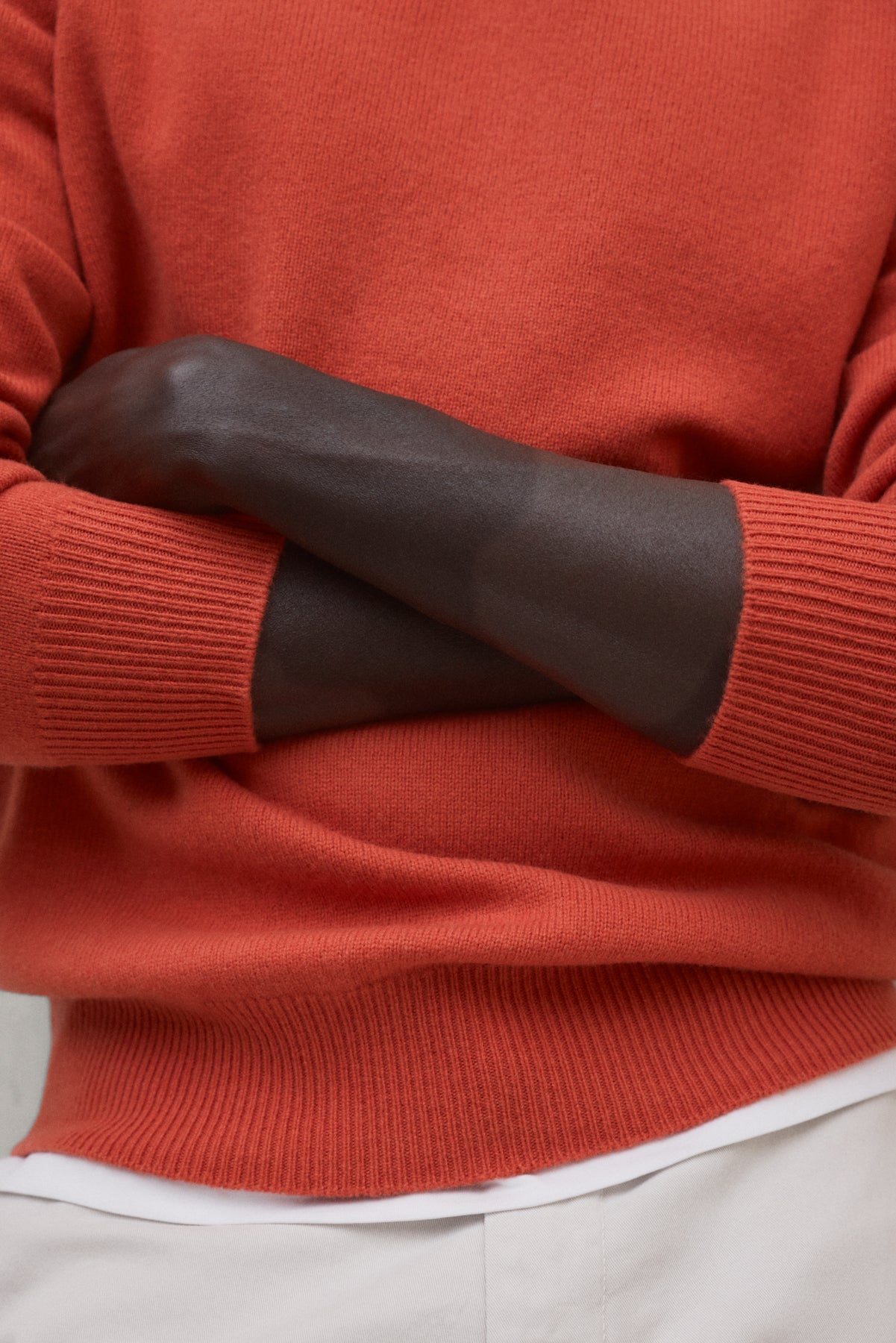 PULLOVER LAGUNA ORANGE MIT ETIKETT